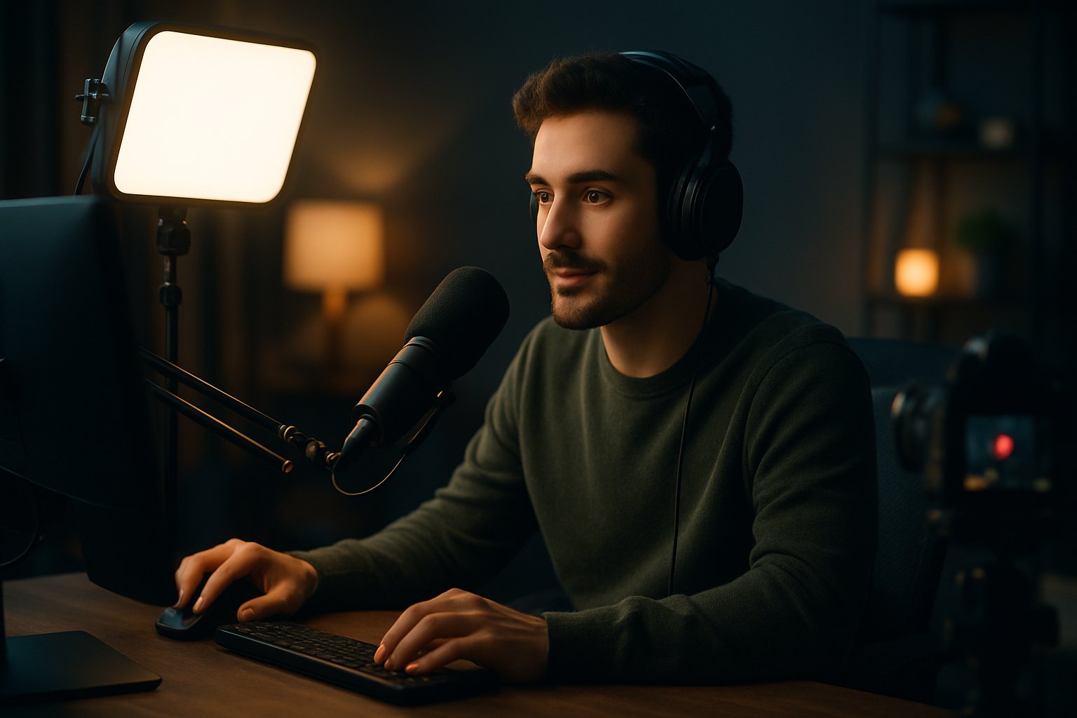 A simple lighting setup that makes any stream look pro